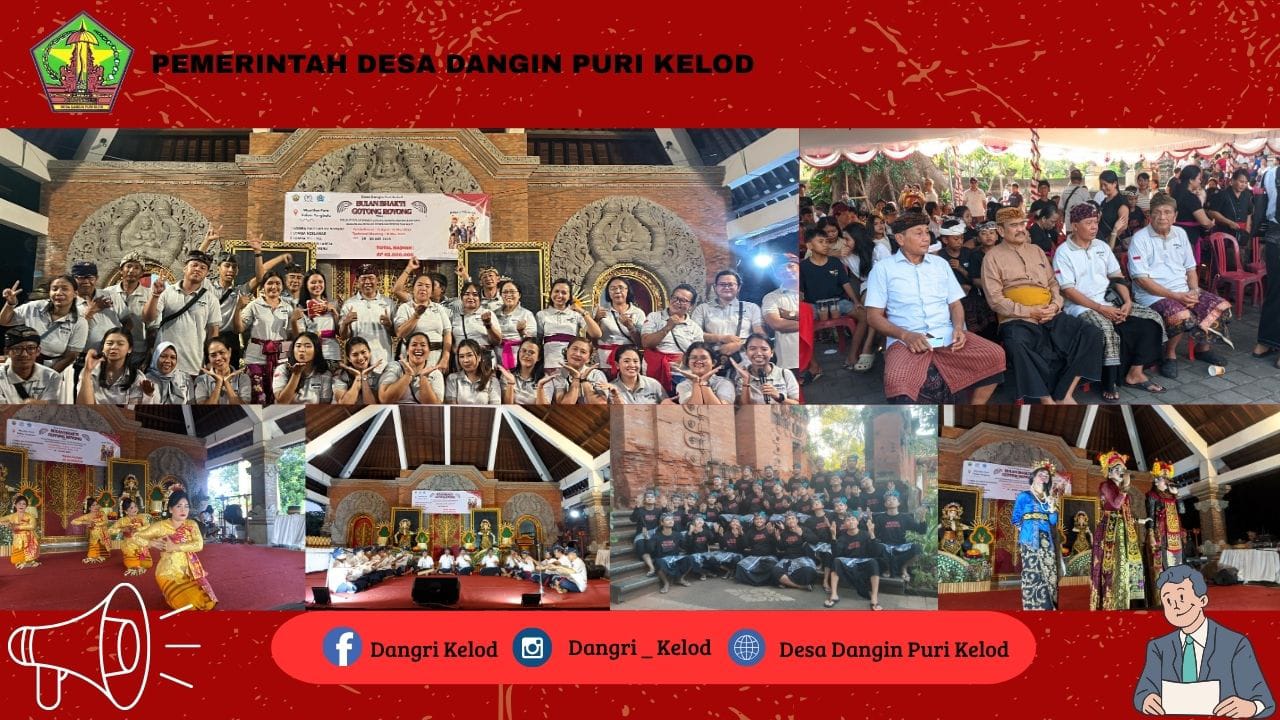 Hari Kedua BBGRM di Desa Dangin Puri Kelod
