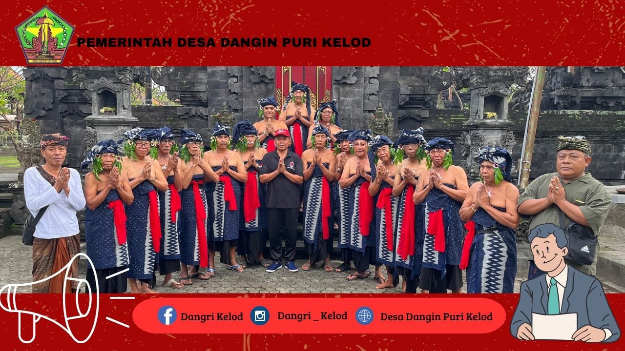 Penampilan Sekaa Genjek Lansia dalam Rangka Hari Lanjut Usia