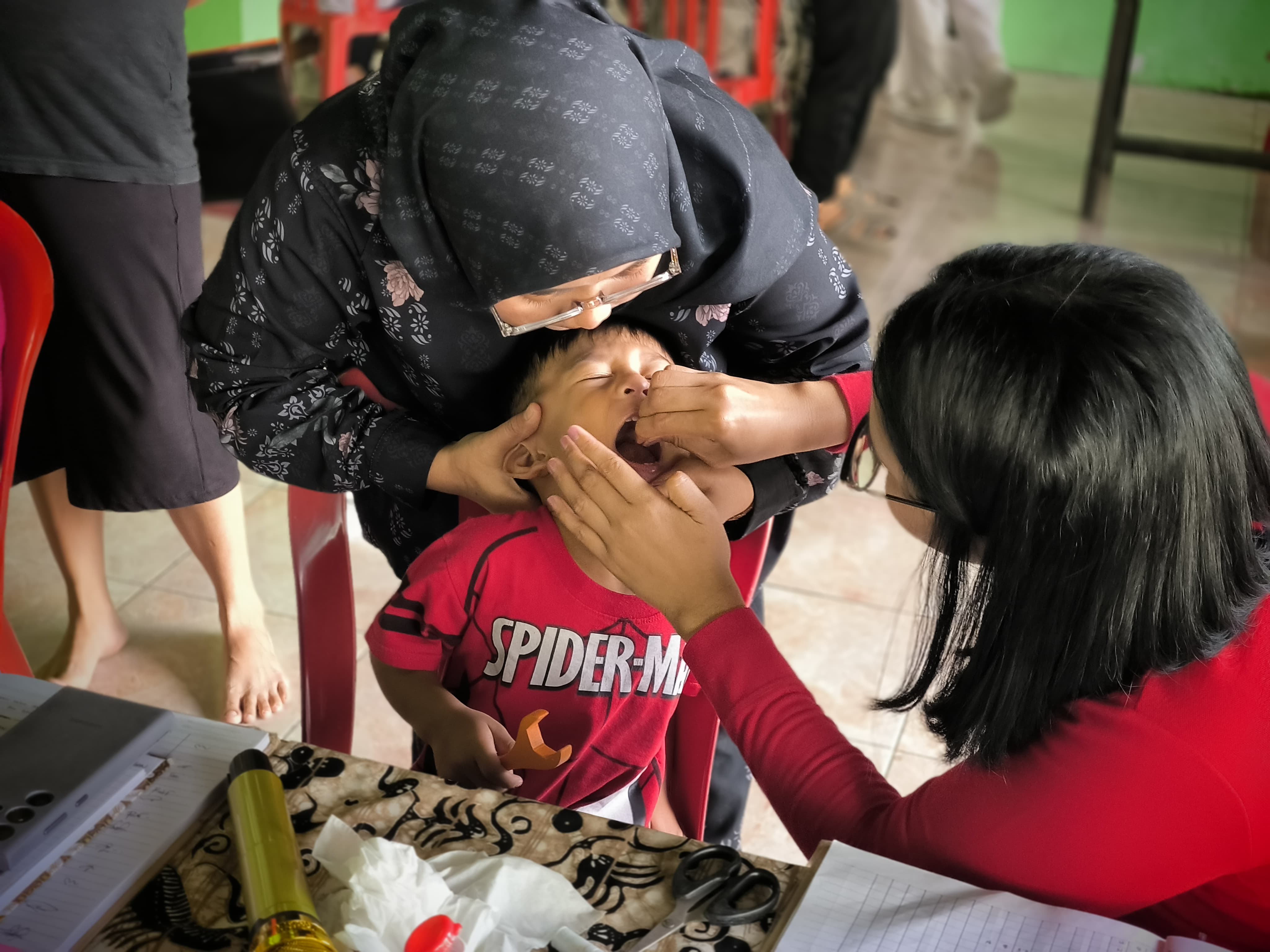 Posyandu ILP  serta Pemberian Obat Cacing dam Vitamin A