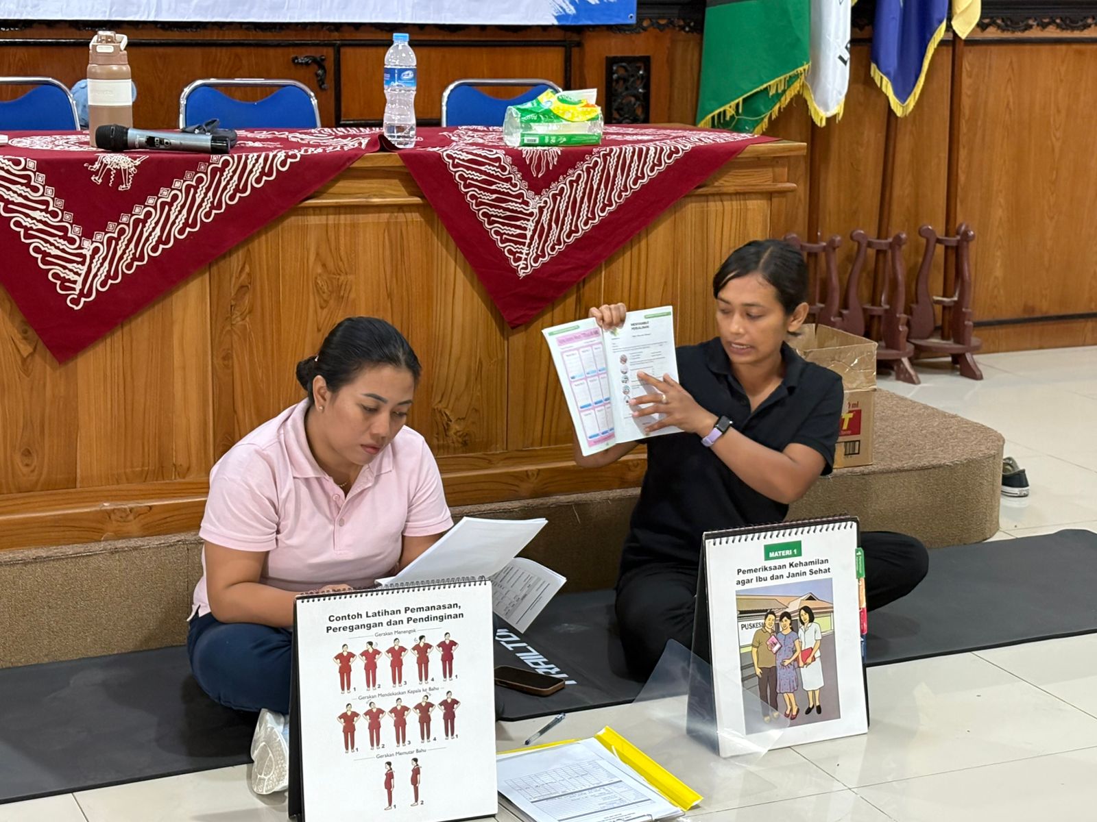 Kegiatan Kelas Ibu Hamil Desa Dangin Puri Kelod