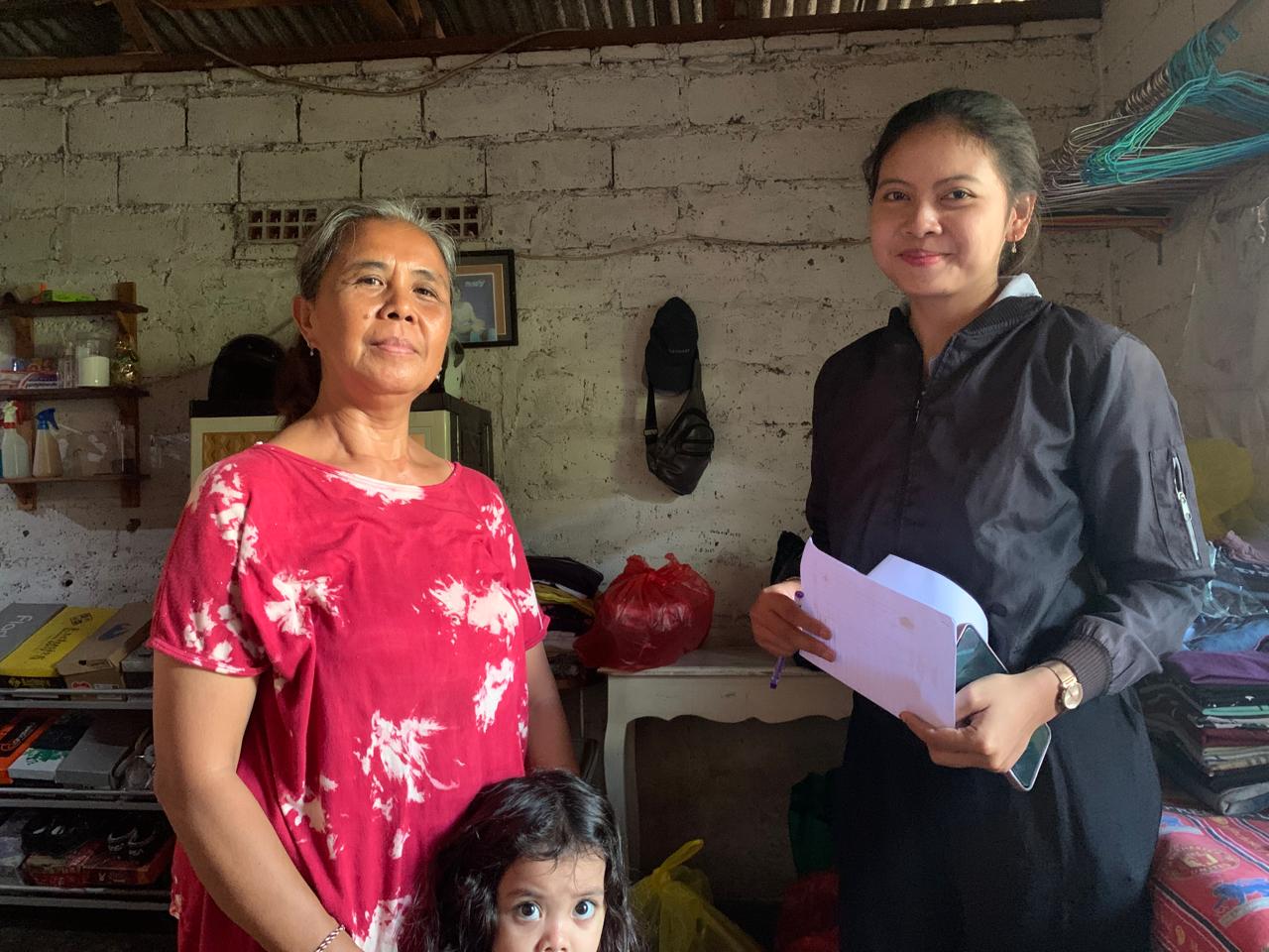 Kunjungan Rumah Balita Beresiko Stunting di Desa Dangin Puri Kelod