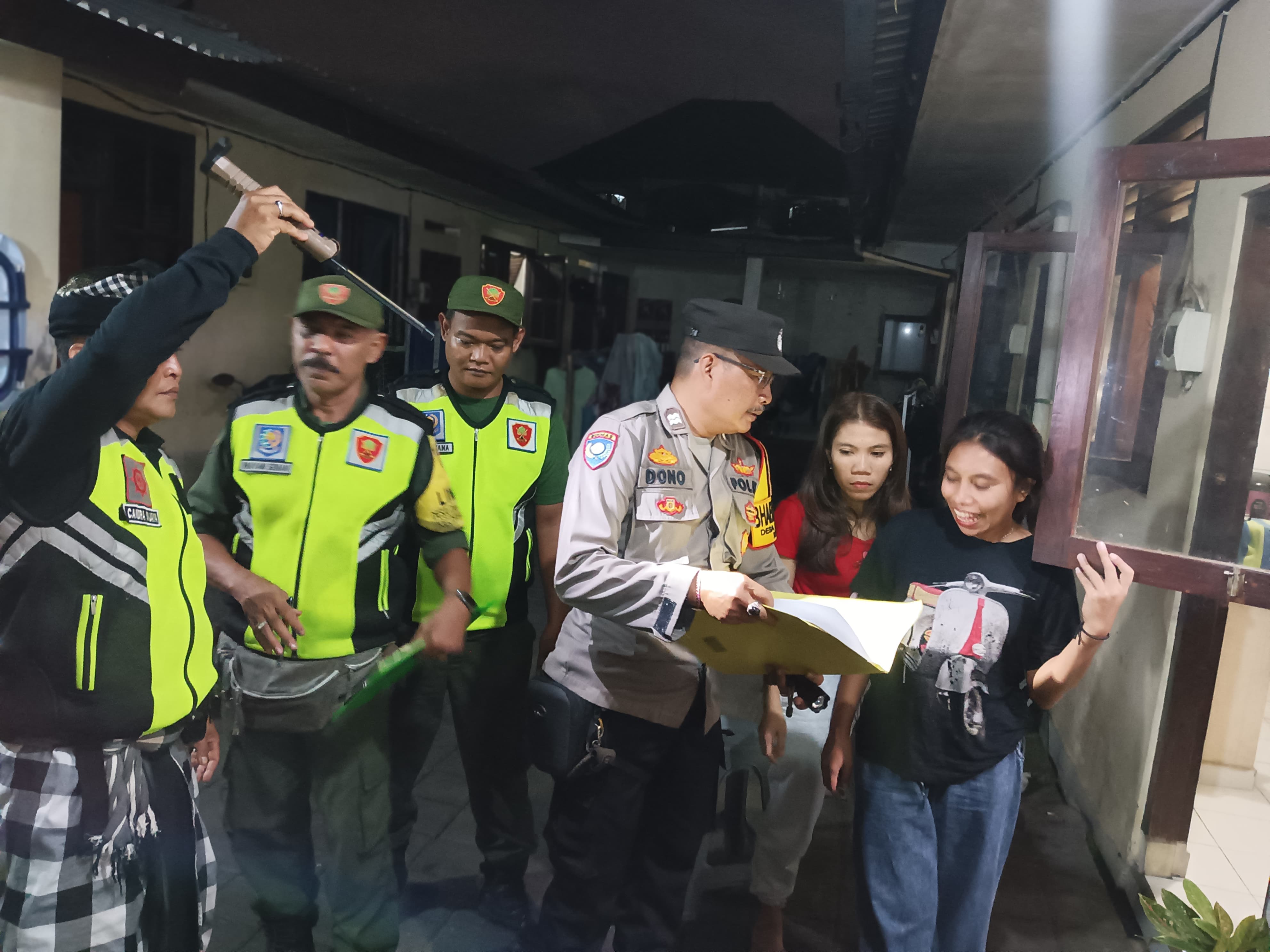 Pendataan Penduduk Non Permanen di Banjar Yangbatu Kauh