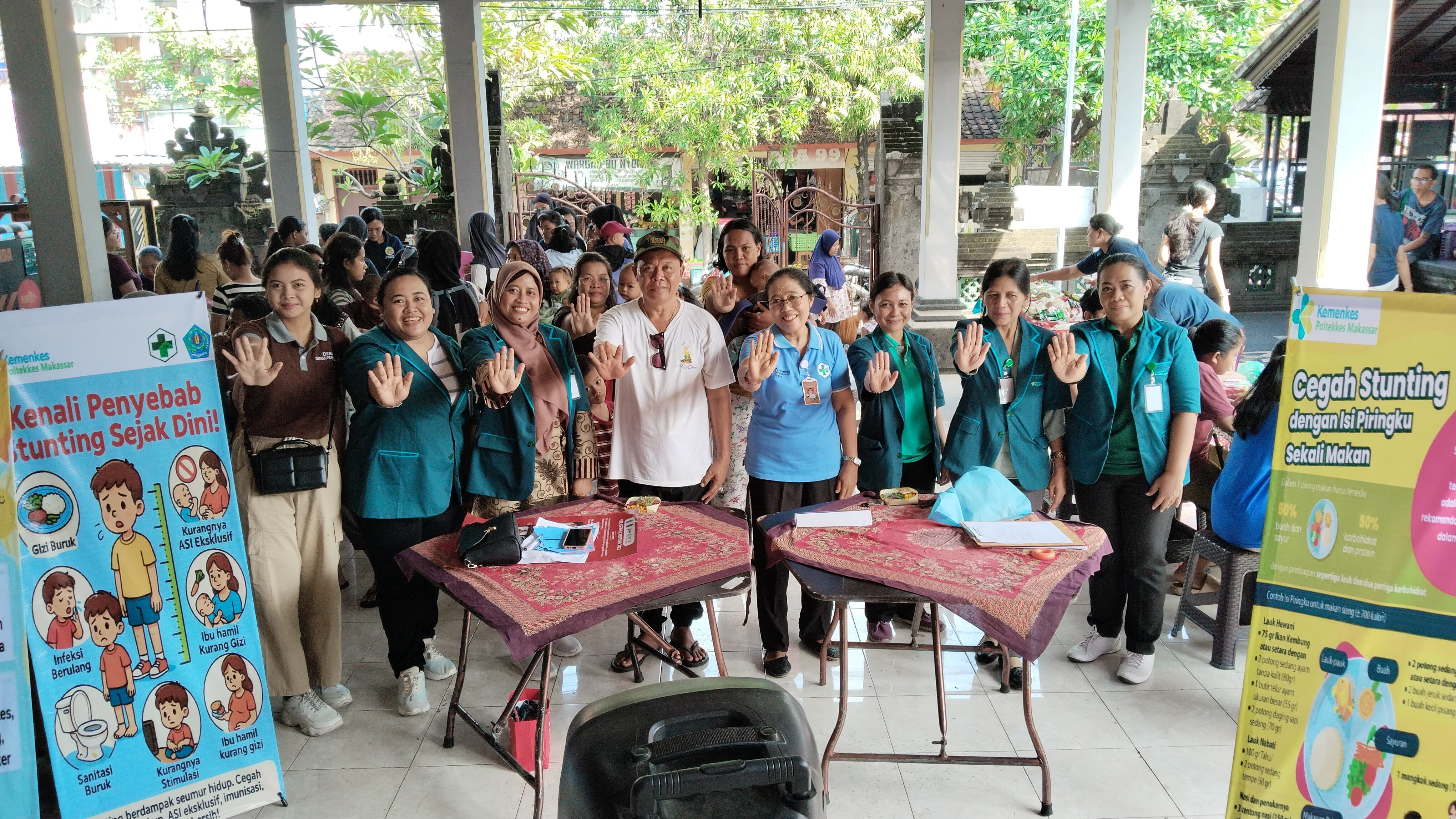 Posyandu Serentak Desa Dangin Puri Kelod