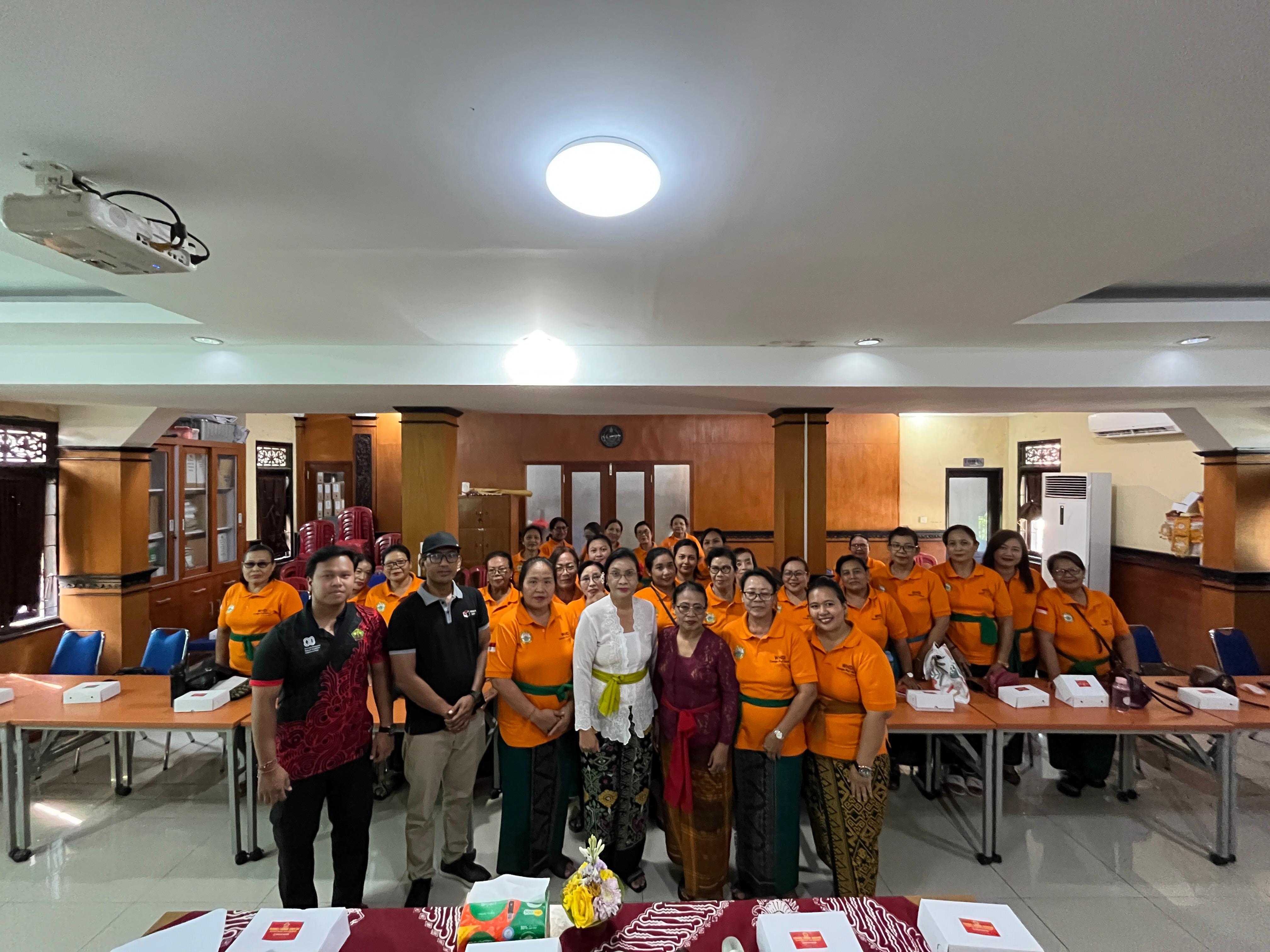 Peningkatan Kapasitas WHDI Desa Dangin Puri Kelod