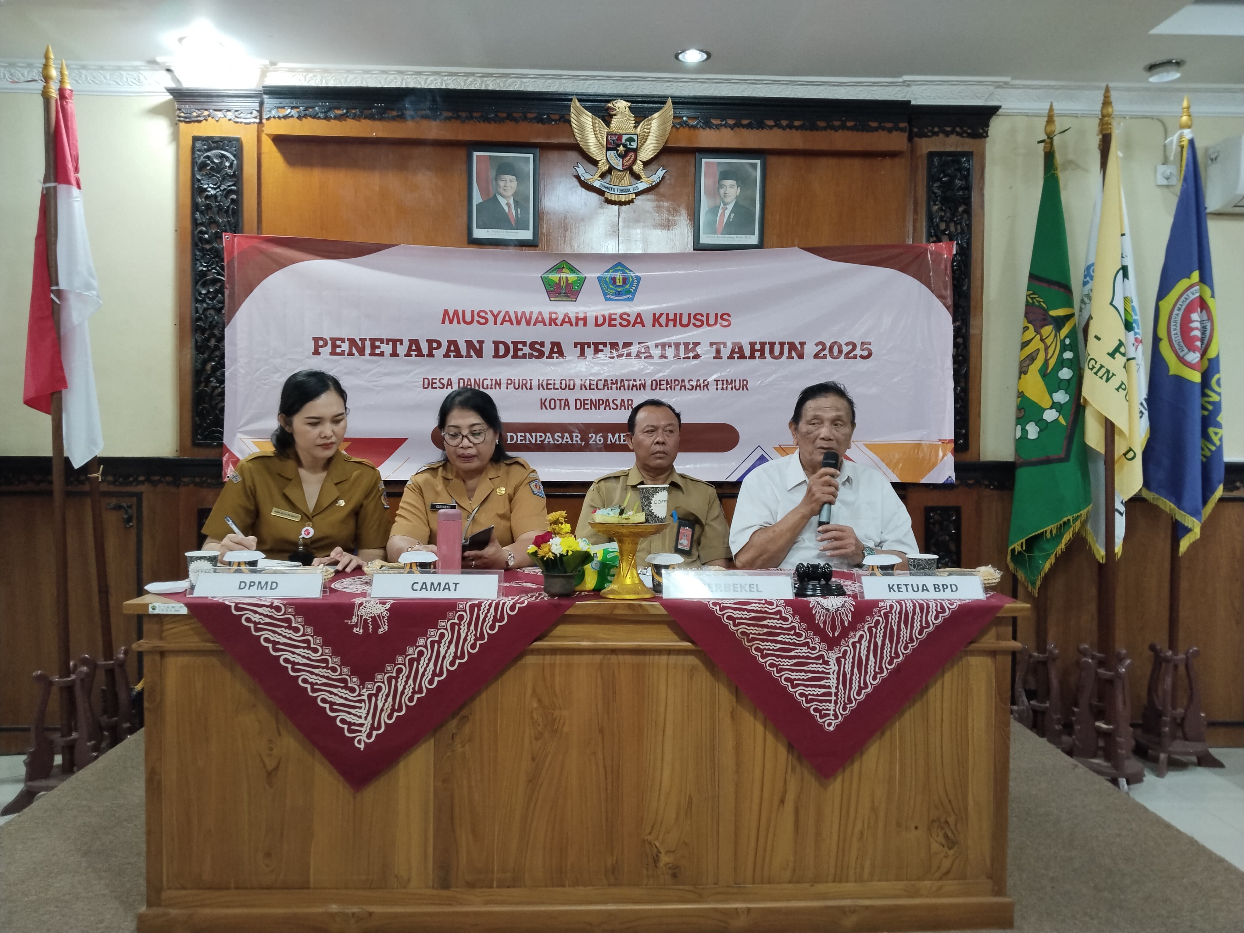 Musyawarah Desa Khusus tentang Penetapan Desa Khusus