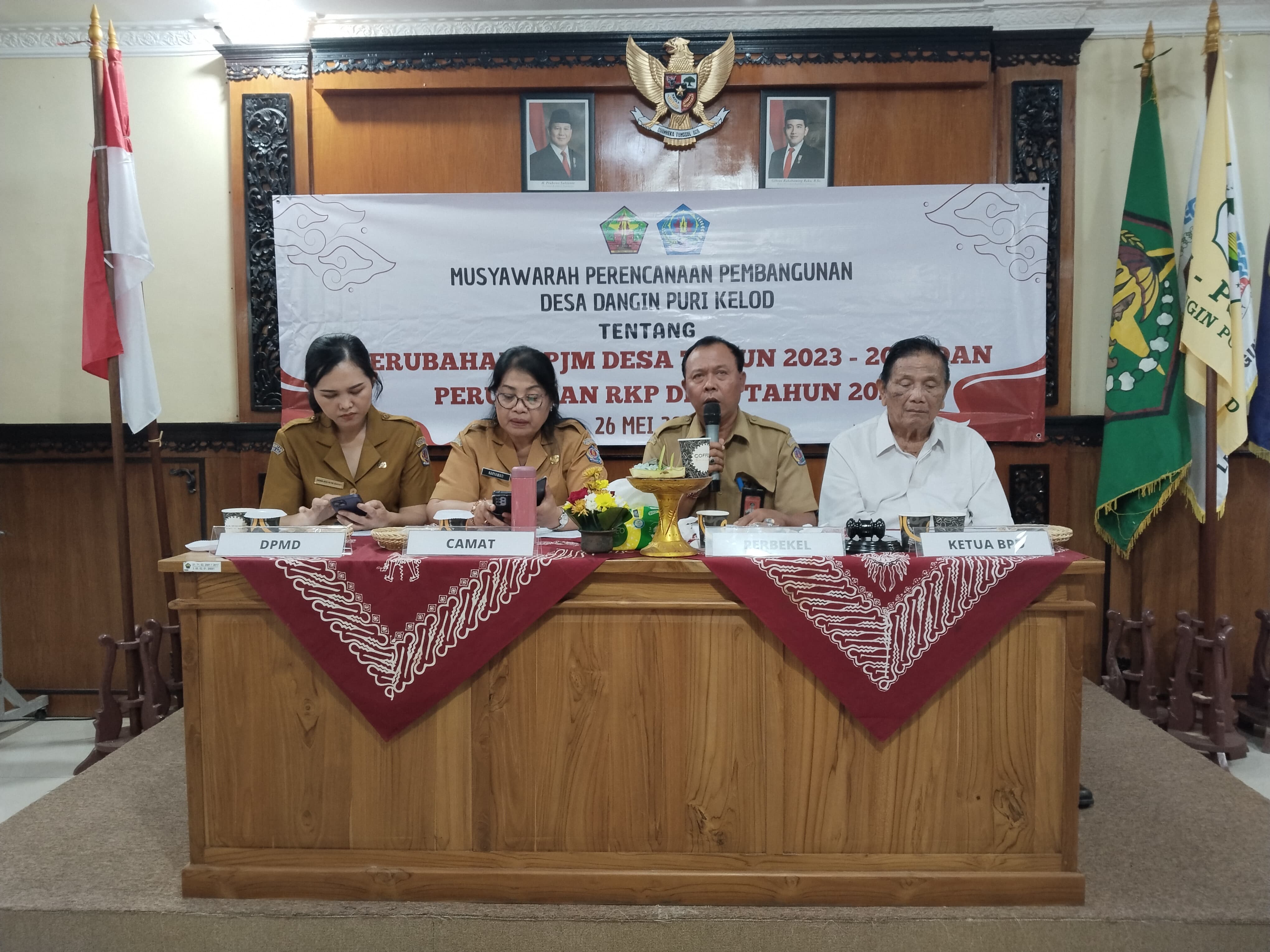 Musyawarah Pembangunan dan Perencanaan Desa Dangin Puri Kelod