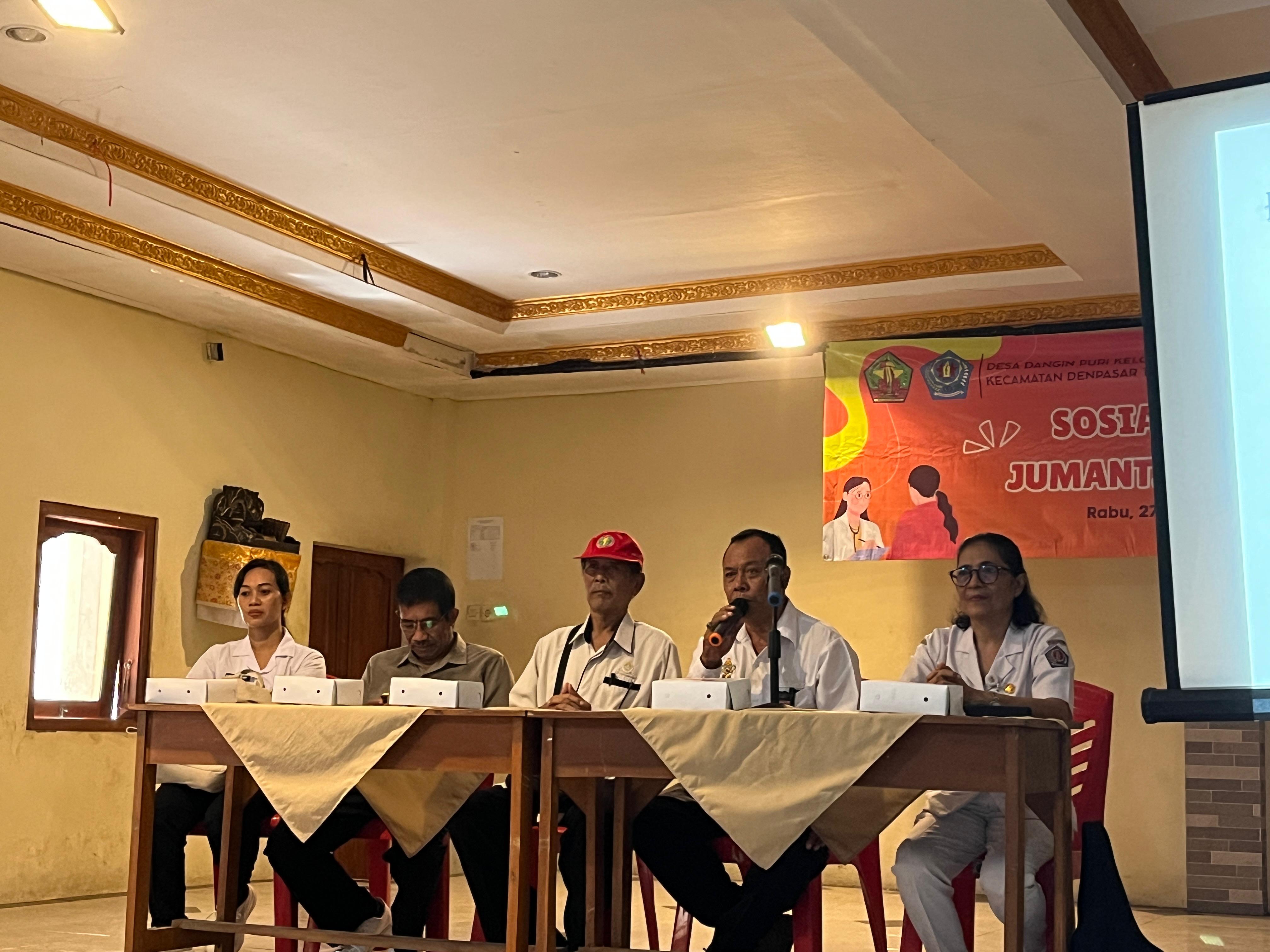 Sosialisasi Jumantik Cerdas di SMP PGRI 6 Denpasar