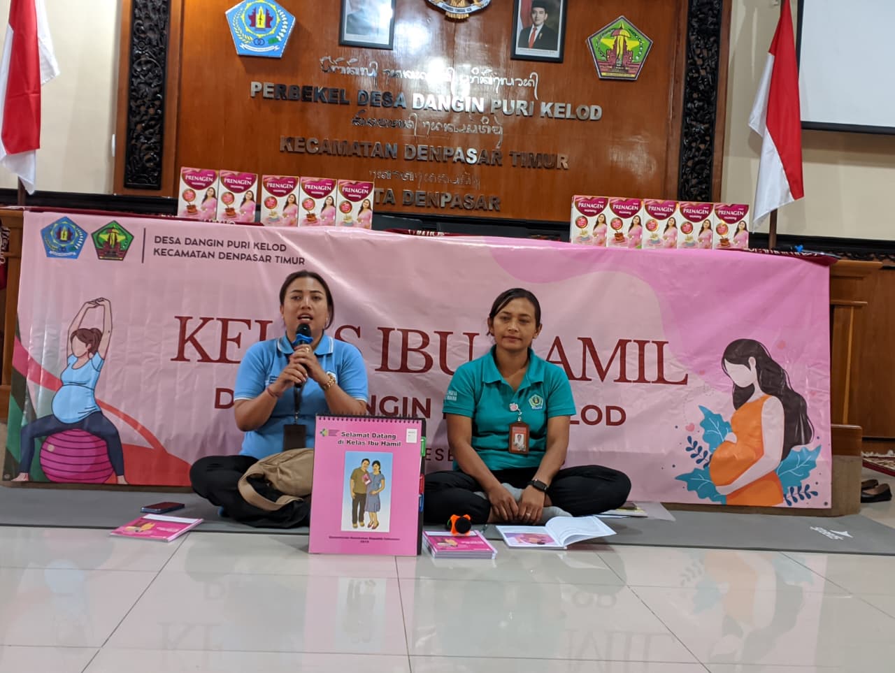 Kelas ibu Hamil dan Ibu Balita Desa Dangin Puri Kelod