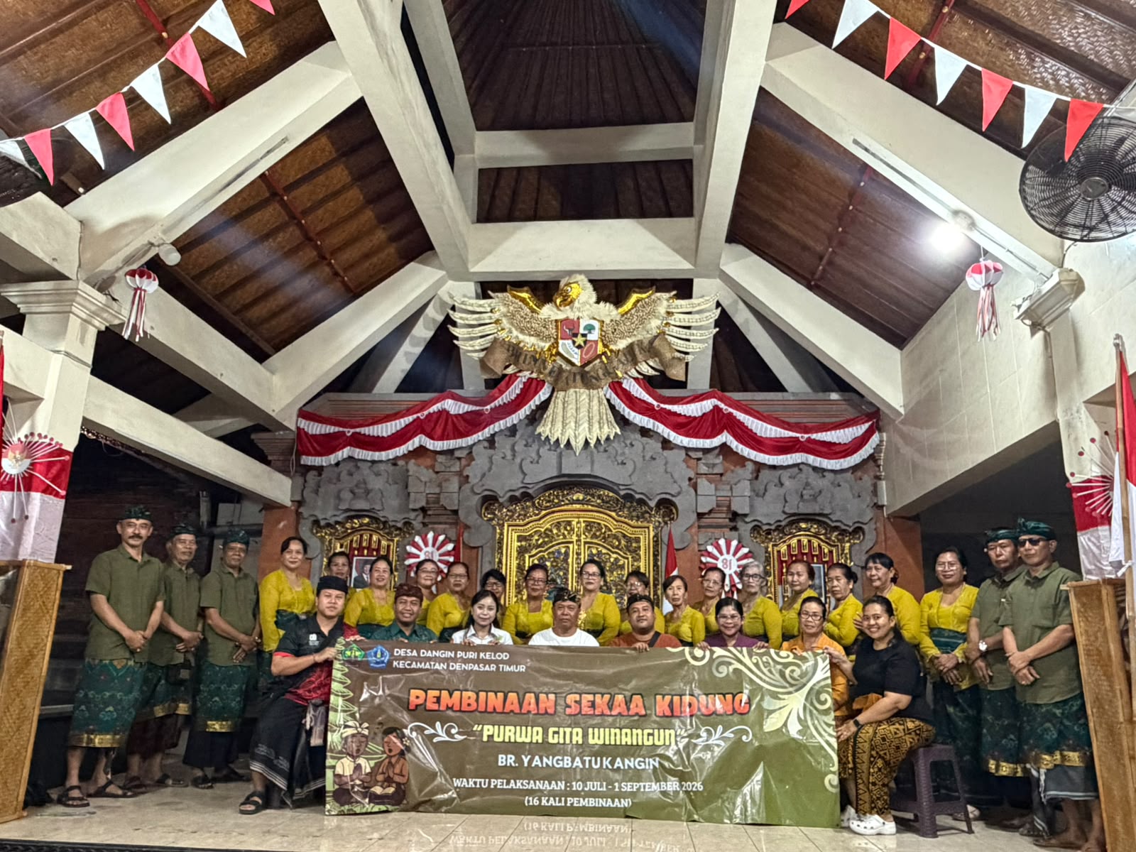 Penutupan Pembinaan Sekaa Kidung Purwa Gita Winangun Banjar Yangbatu Kangin